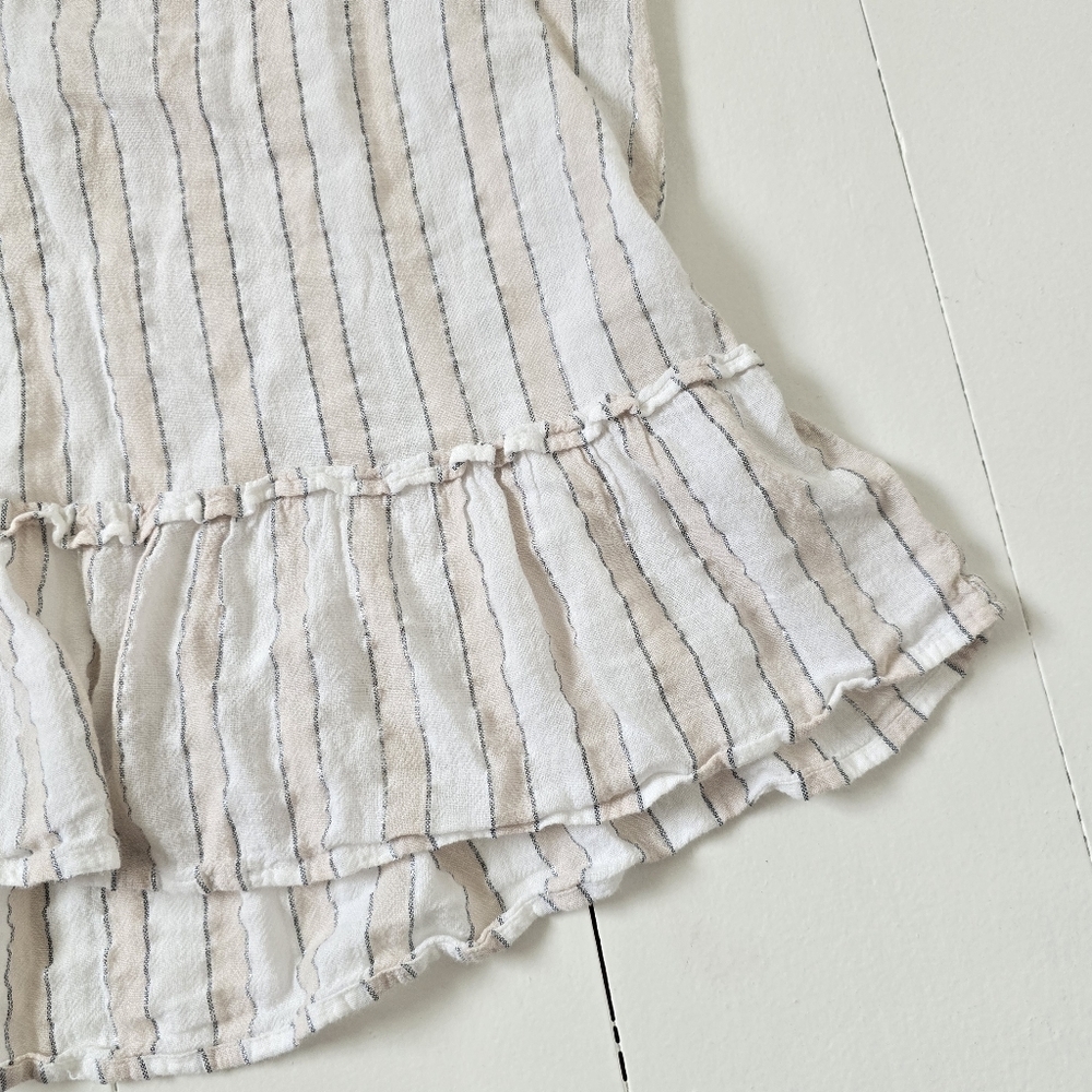 Rails Mira Costa Stripe Metallic Lurex Sleeveless… - image 6